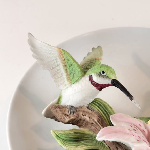 Seymour Mann Hummingbird Plate 1995 Mario Bernini Connoisseur 15303/25000 - Picture 6 of 15